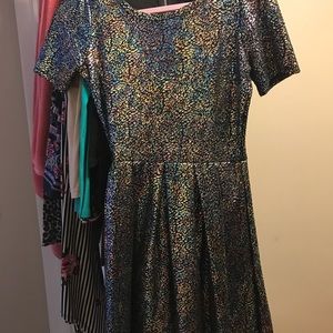 Lularoe animal print dress
